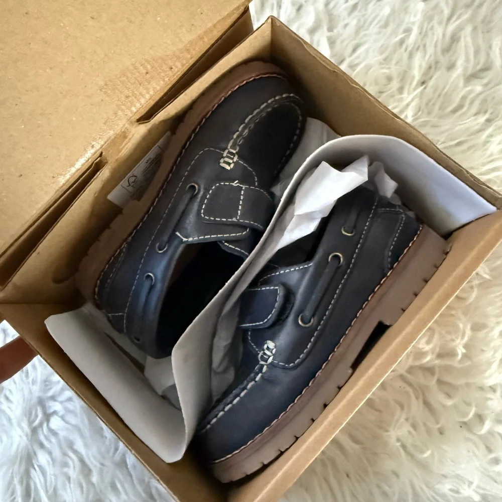 Zara boat loafers